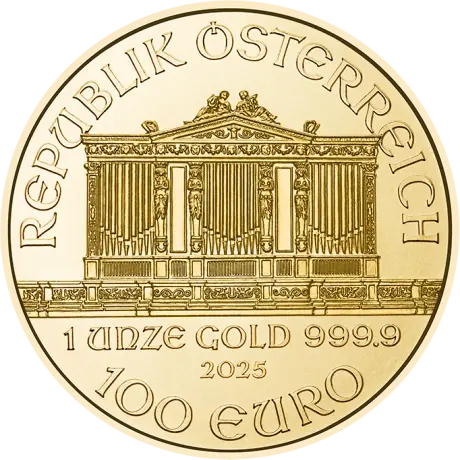 1 oz Златна монета Виенска Филармония