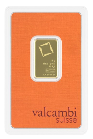 10 гр. Златно кюлче Valcambi | Minted