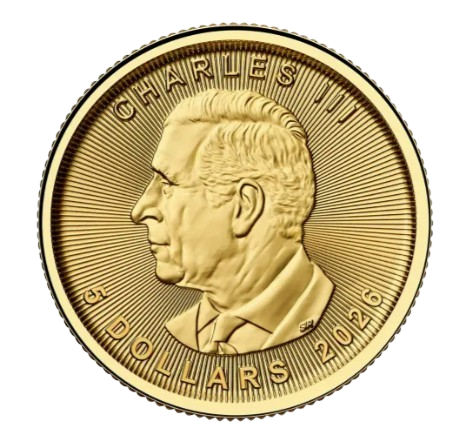 1/10 oz Златна монета Канадски Кленов Лист