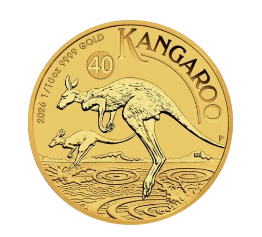 1/10 oz Златна монета Австралийско Кенгуру | 2026