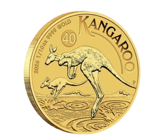1/10 oz Златна монета Австралийско Кенгуру | 2026