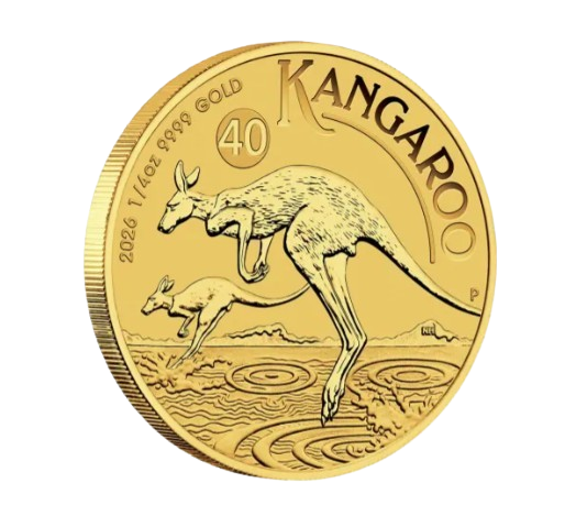 1/4 oz Златна монета Австралийско Кенгуру | 2026