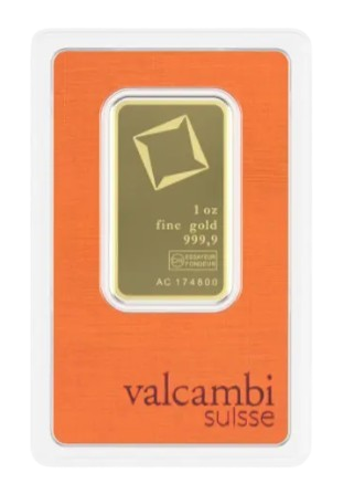 1 oz Златно кюлче Valcambi | Minted