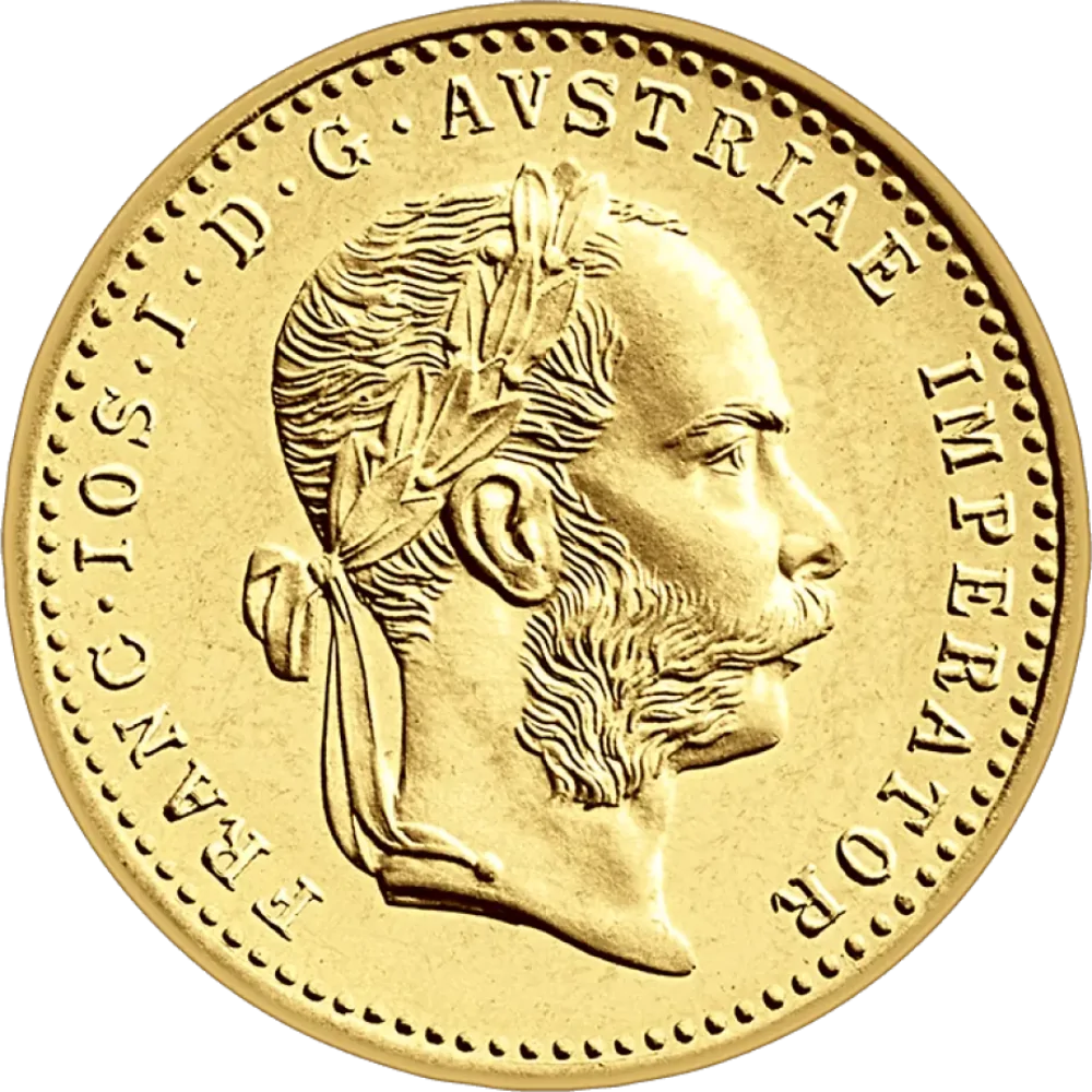 Златна монета 1 Австрийски дукат 1915